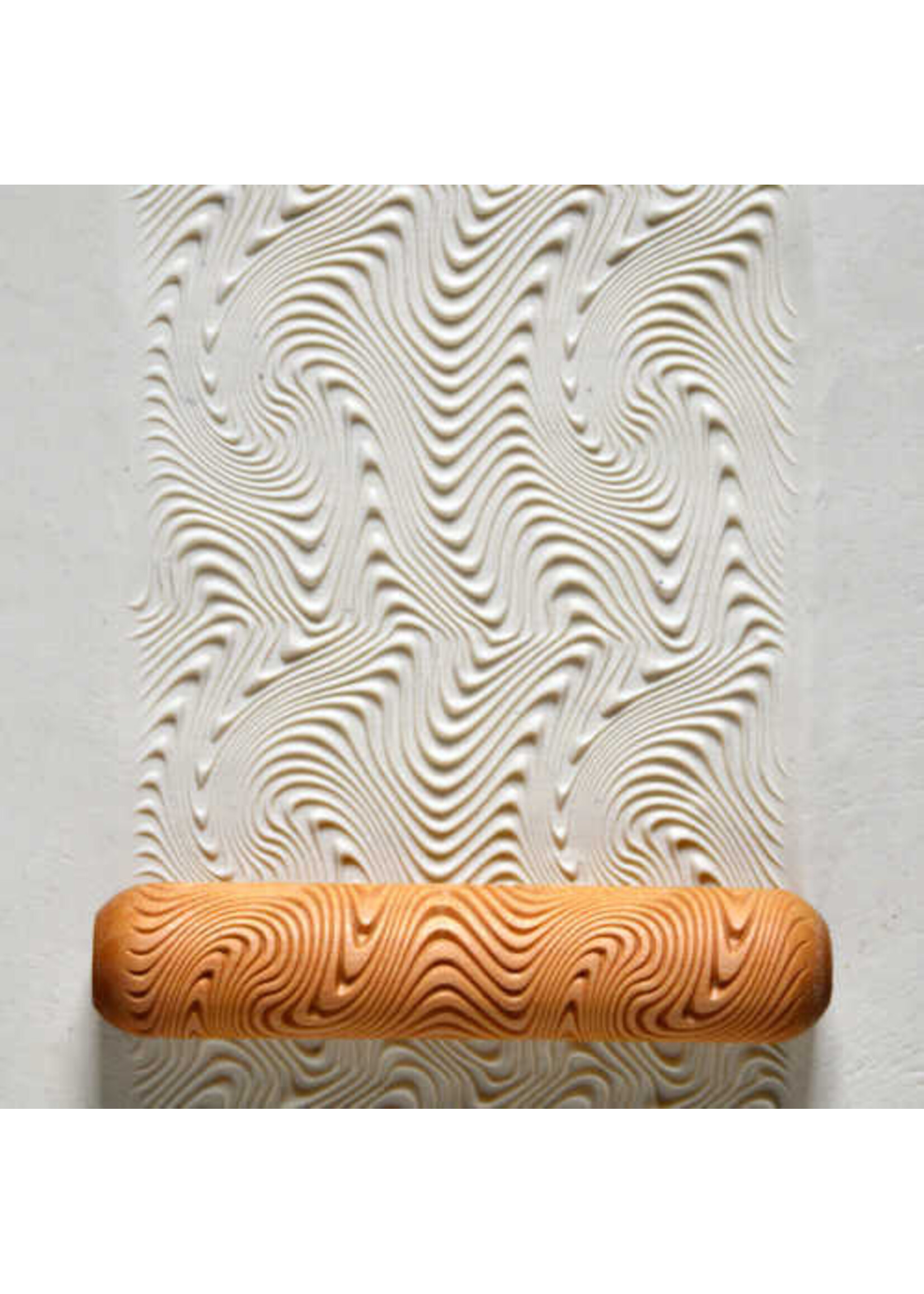 MKM Pottery Tools MKM Big Hand Roller – Psychedelic Wave BHR-079