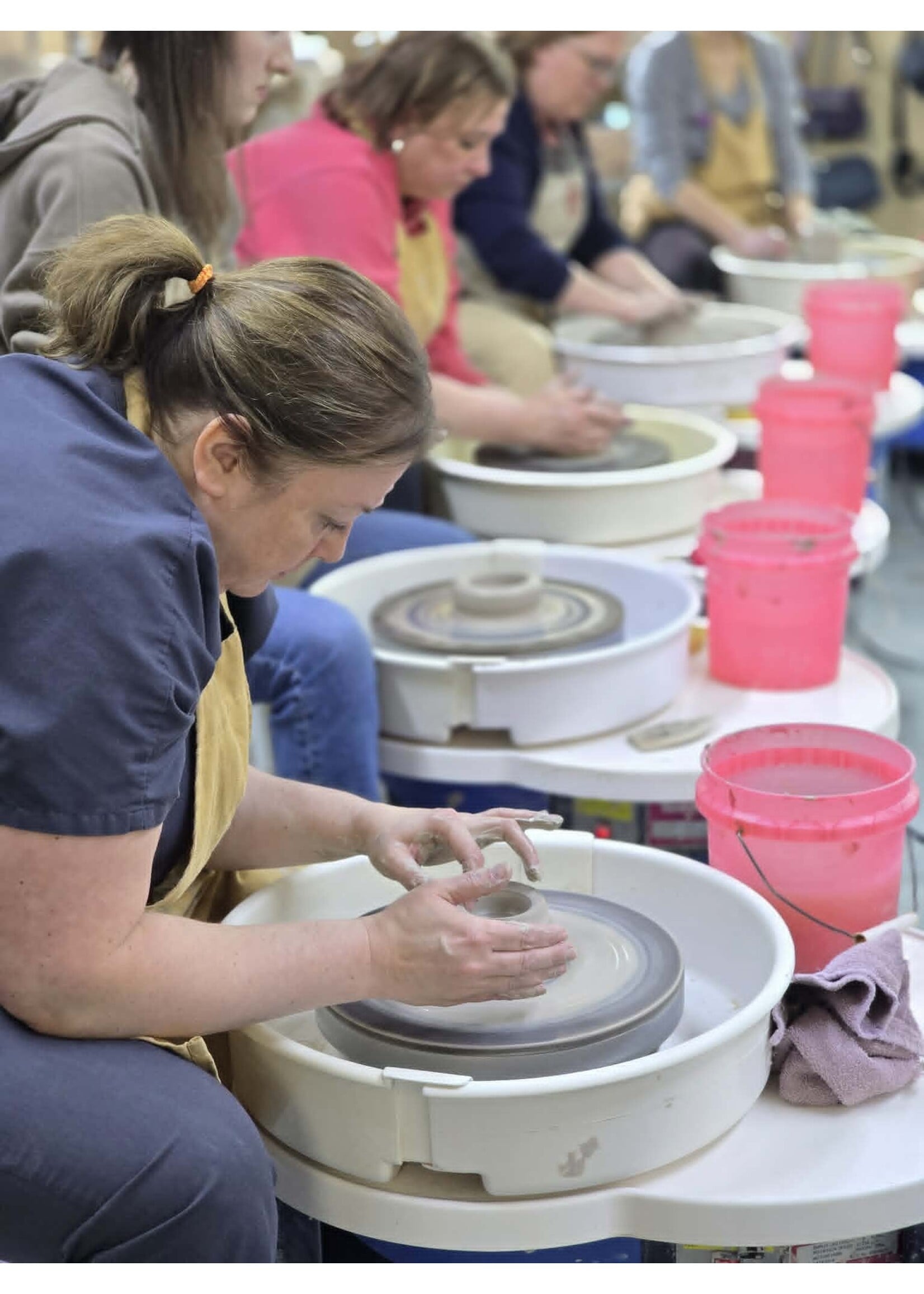One Time Sampler Pottery Wheel Class