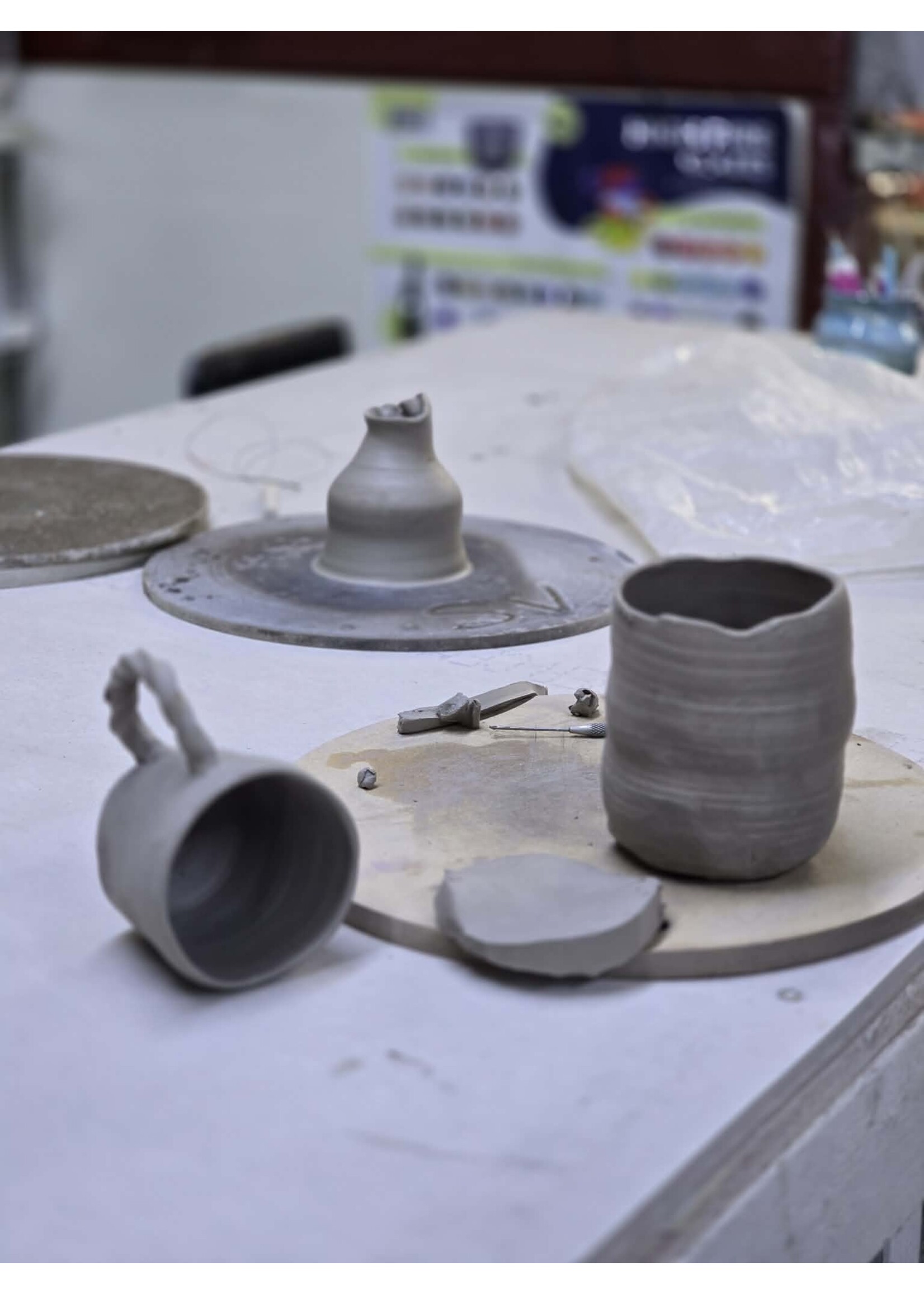 6 Week Beginner Pottery Wheel Class 1.0