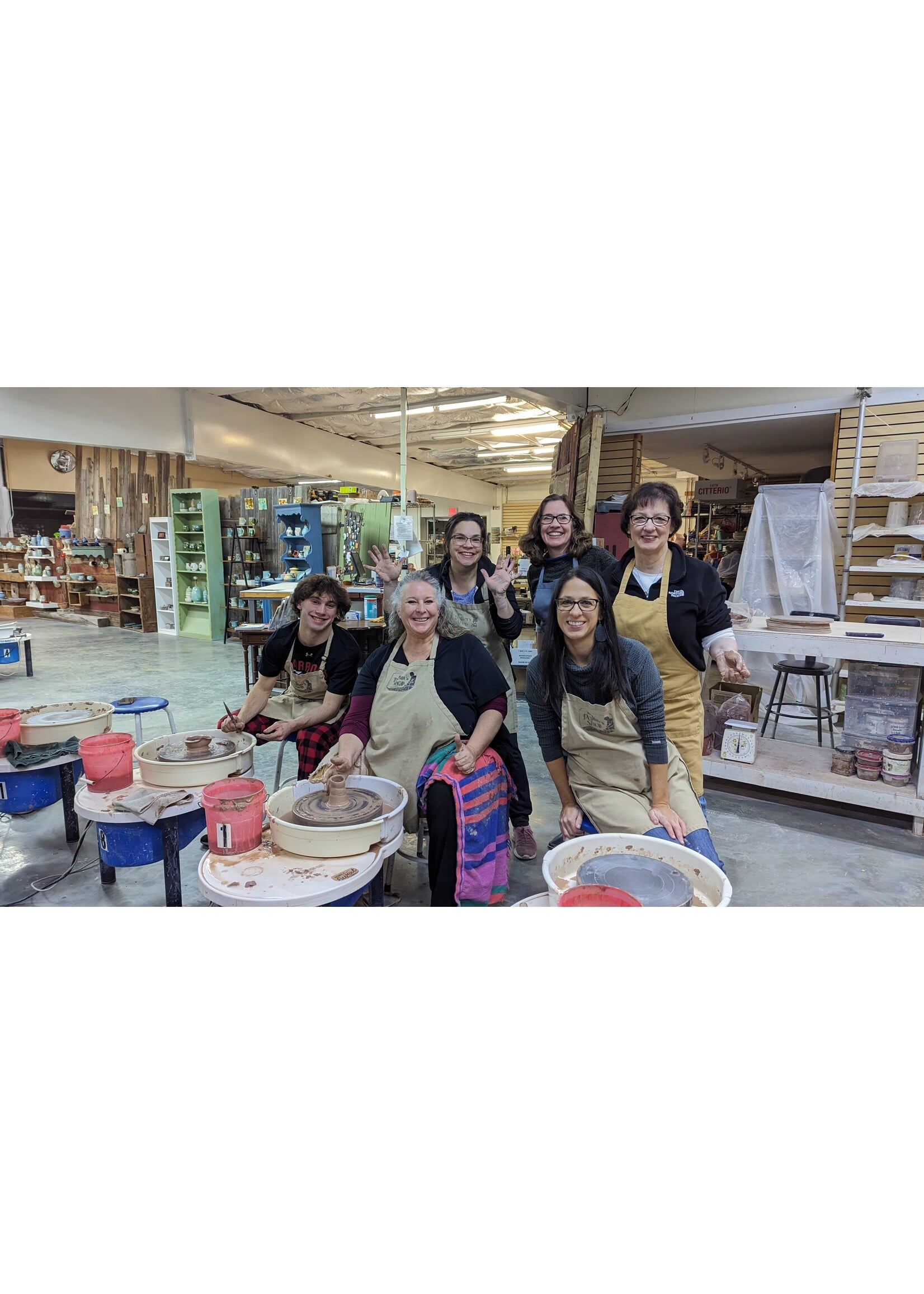 Private One Time Pottery Wheel Class