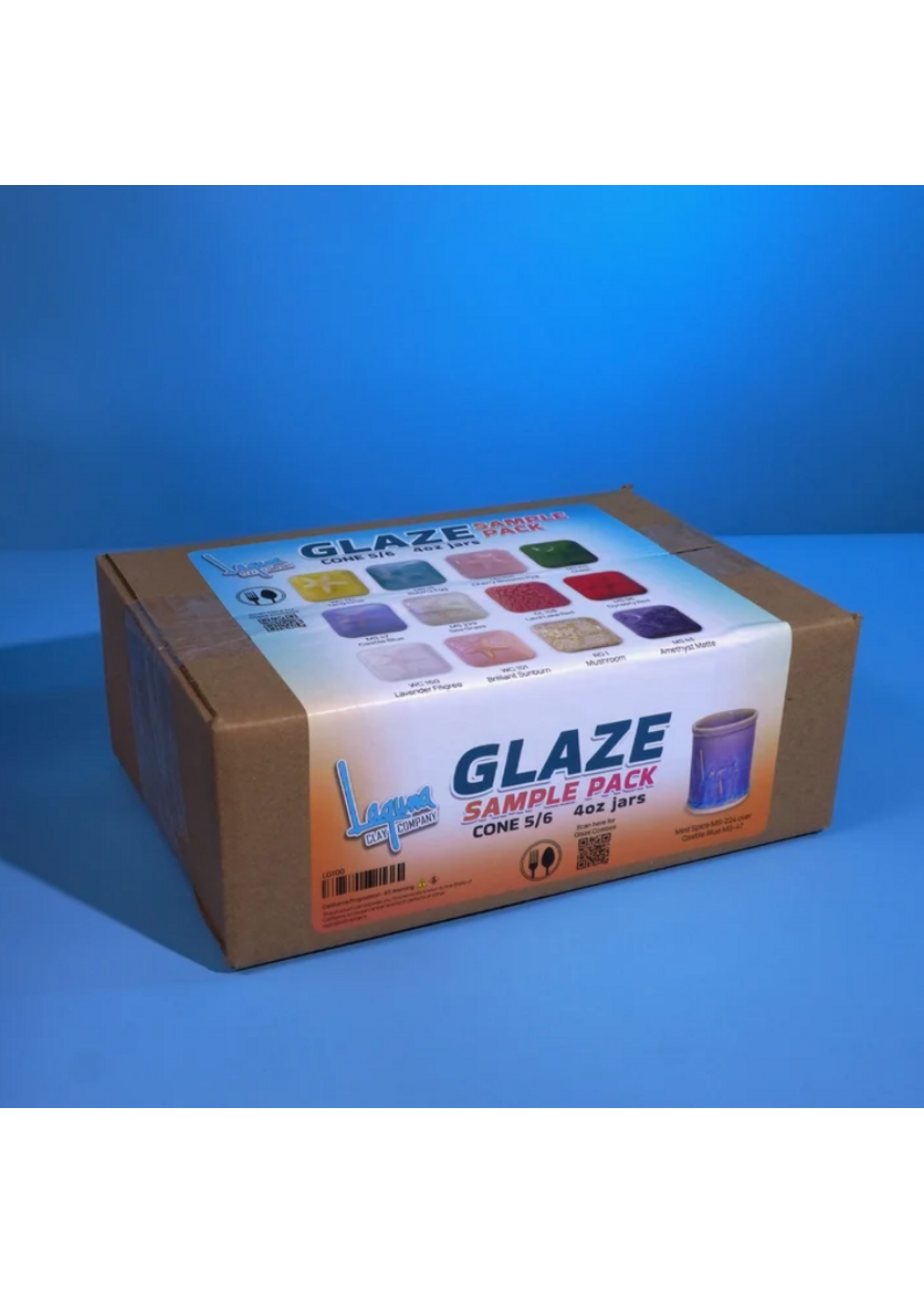 Laguna Clay Co. Laguna Glaze Sample Pack ^5-6