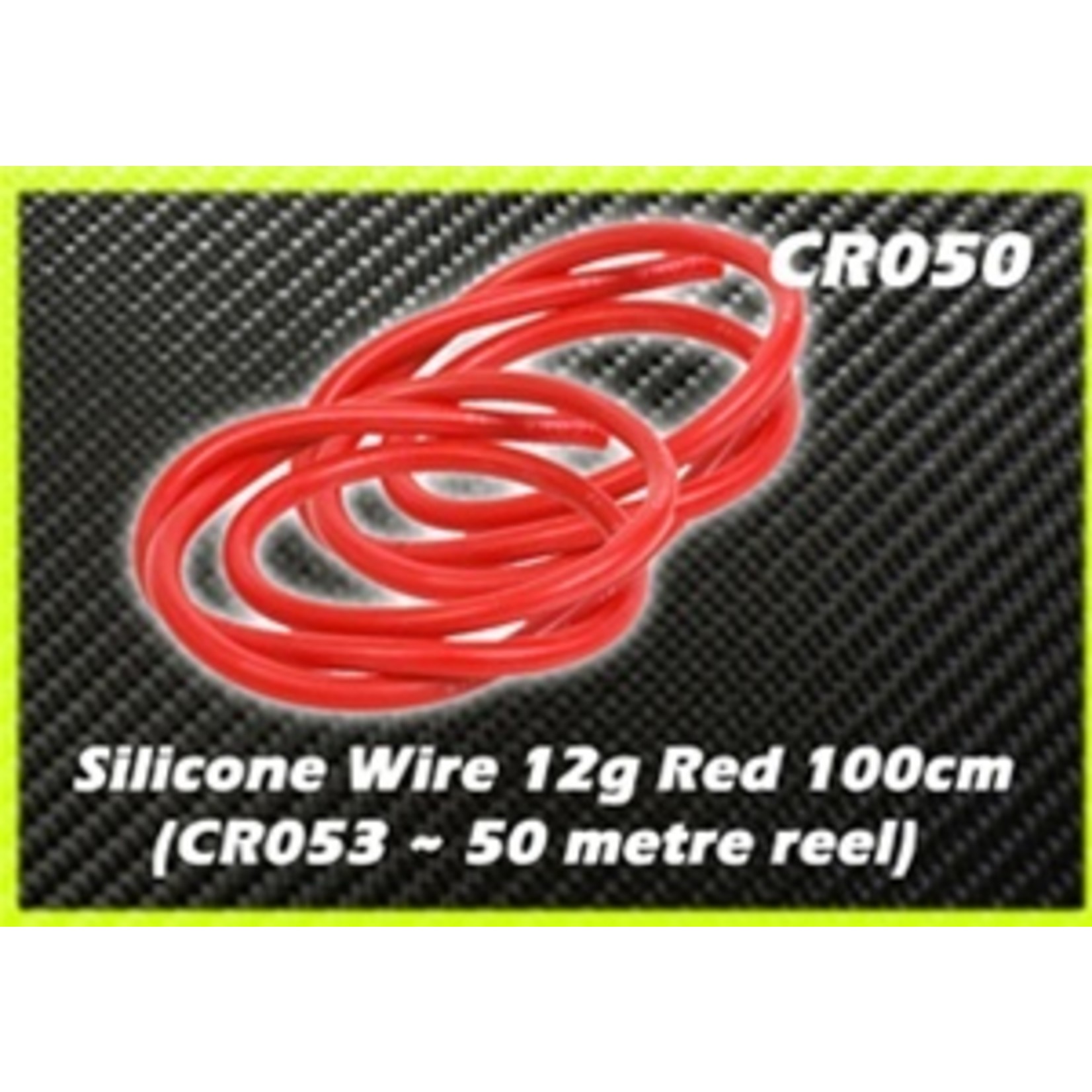 Core RC CR050 CORE RC Silicone Wire 12g  Red 1 Meter