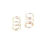 Schumacher Schumacher U7889 Front Spring Gold Super Hard - Atom 2 (pr)