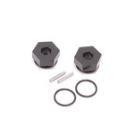 Schumacher Schumacher U8543 Alloy Wheel Hex 7.5mm (+1.5) Black pr - ST2
