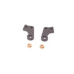 Schumacher Schumacher U8814 C/F Recon Steering Arm 2 Notch - L1R (pr)