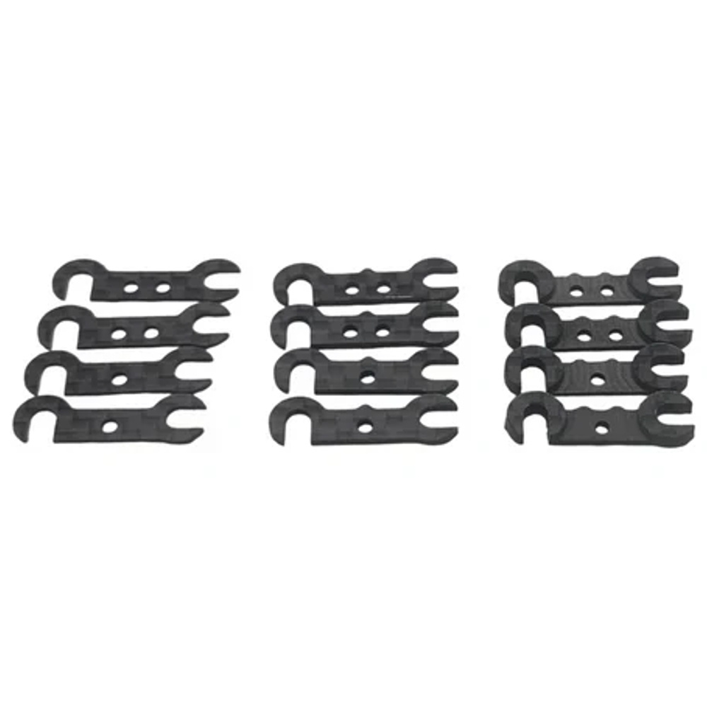 MAD Wurks Carbon Roll Center Shim Set .5/1/2mm Schumacher