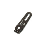 Core RC Core RC CR117 Alloy Servo Arm; Futaba Black