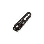 Core RC Core RC CR118 Alloy Servo Arm; KO/Sanwa Black