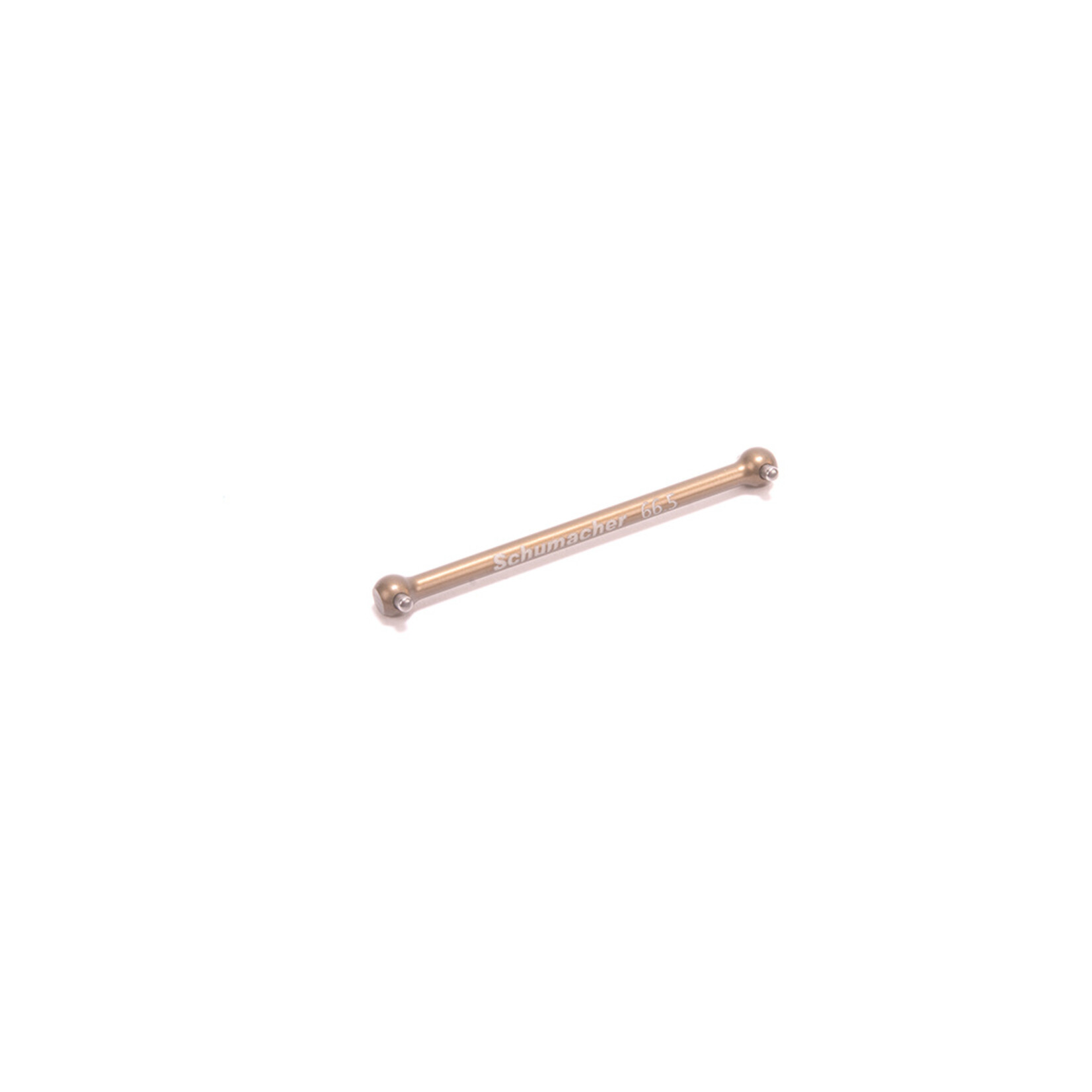 Schumacher Schumacher U9228 Alloy Front Centre Driveshaft (66.5) -Diff- CAT PB