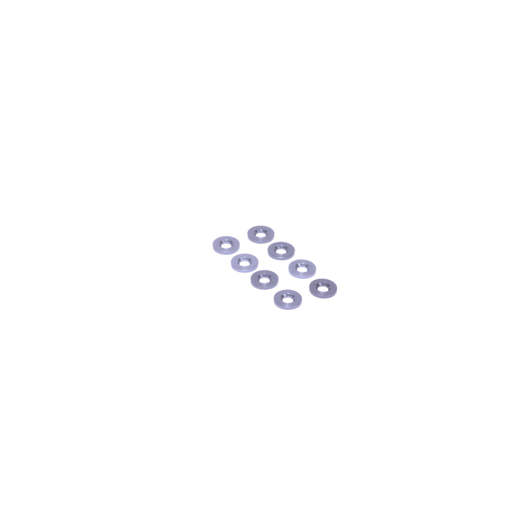 Schumacher Schumacher U9496 Alloy Grey Wishbone Spacer 1.0mm - Mi10 (pk8)