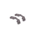 Schumacher Schumacher U9413 C/F STC Rear 50mm & High 50mm Straps (2 Pcs) - PB