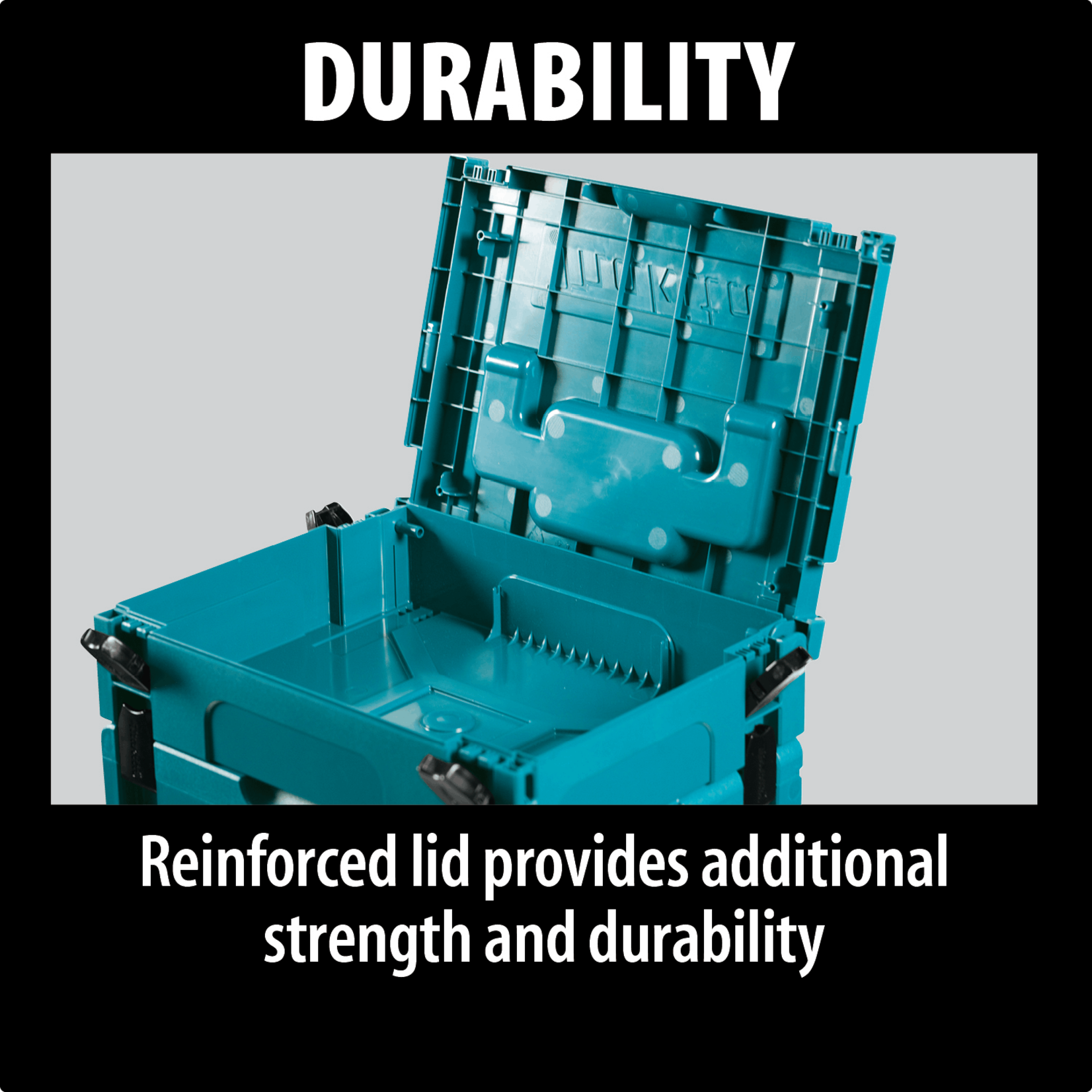 Makita Makita Interlocking Case, Large, 8‑1/2" x 15‑1/2" x 11‑5/8"