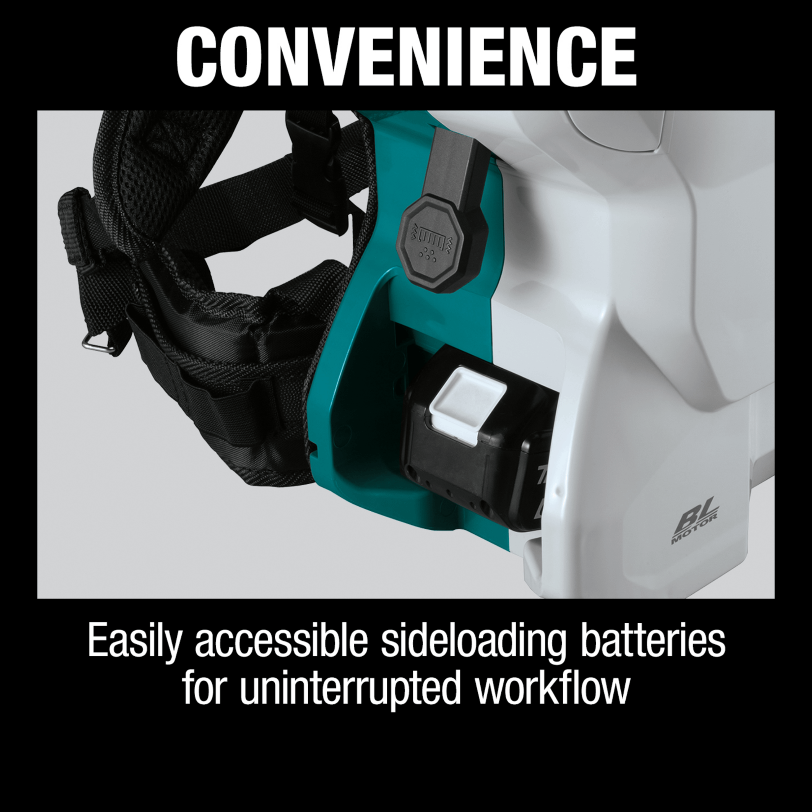 Makita Makita 36V (18Vx2) LXT Brushless 1.6 Gallon HEPA Filter Backpack Dry Vacuum (6.0Ah)