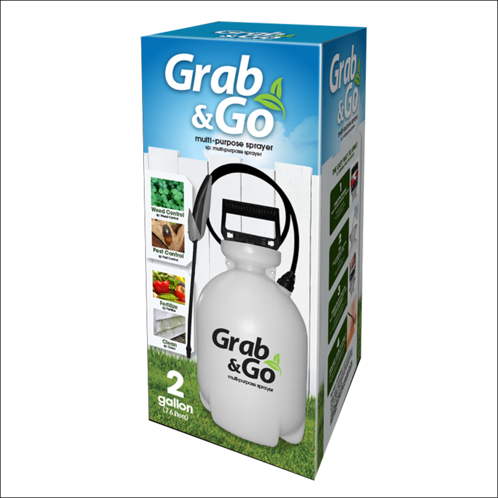 Grab & Go Grab & Go Sprayer 2 Gallon