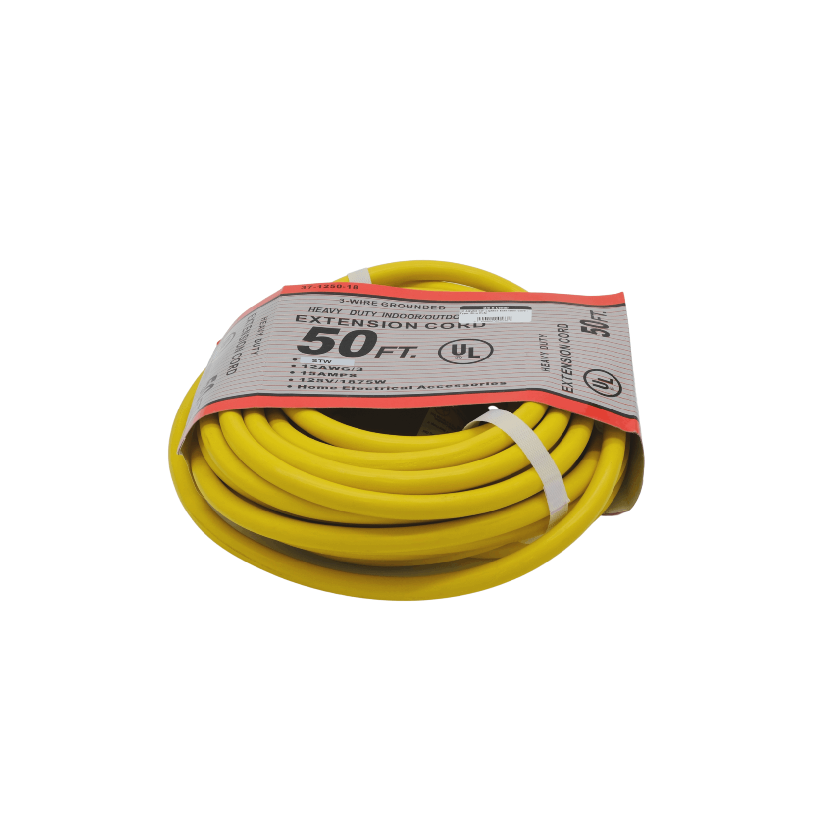 Dry It Center Lighted Extension Cord Ultra Duty 12 AGW/3 50'