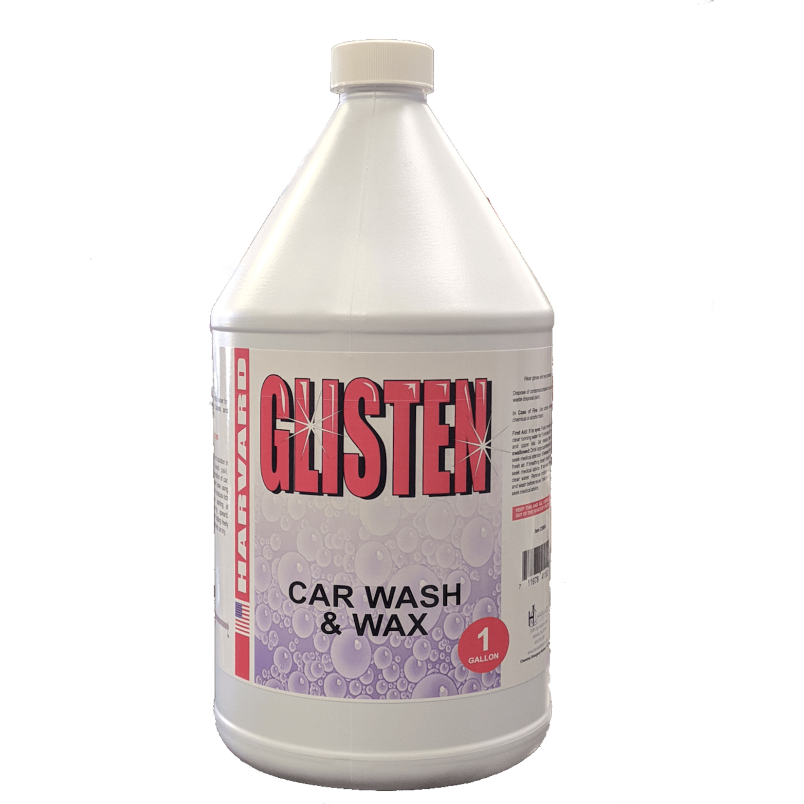 Harvard Harvard Glisten Car Wash & Wax 1 Gallon (DISSCONTINUED)