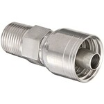 Stainless Steel 1/4" Solution Hose Crimp Fitting