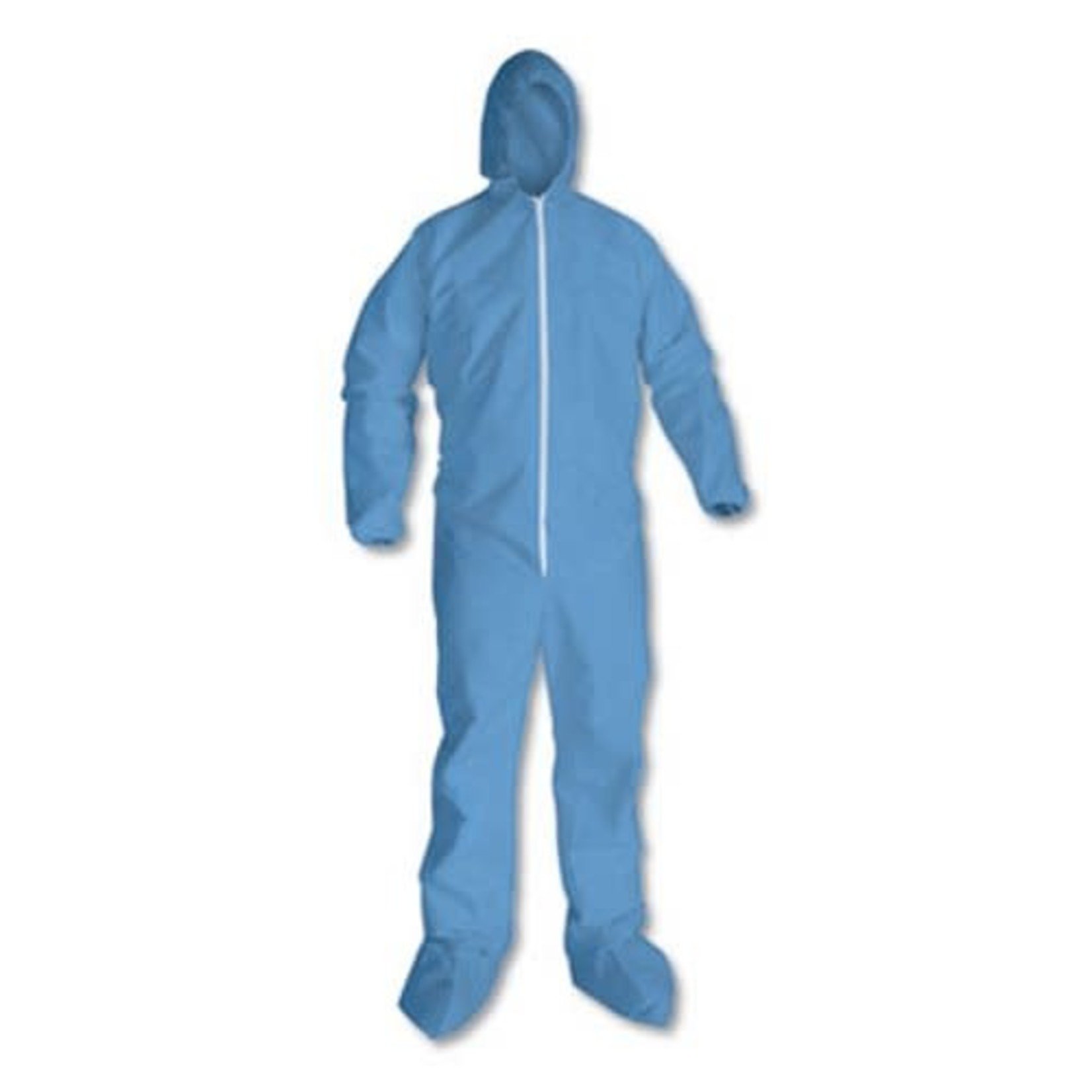 HydroShield ViroGuard Blue Coverall Suits with Hood & Boot