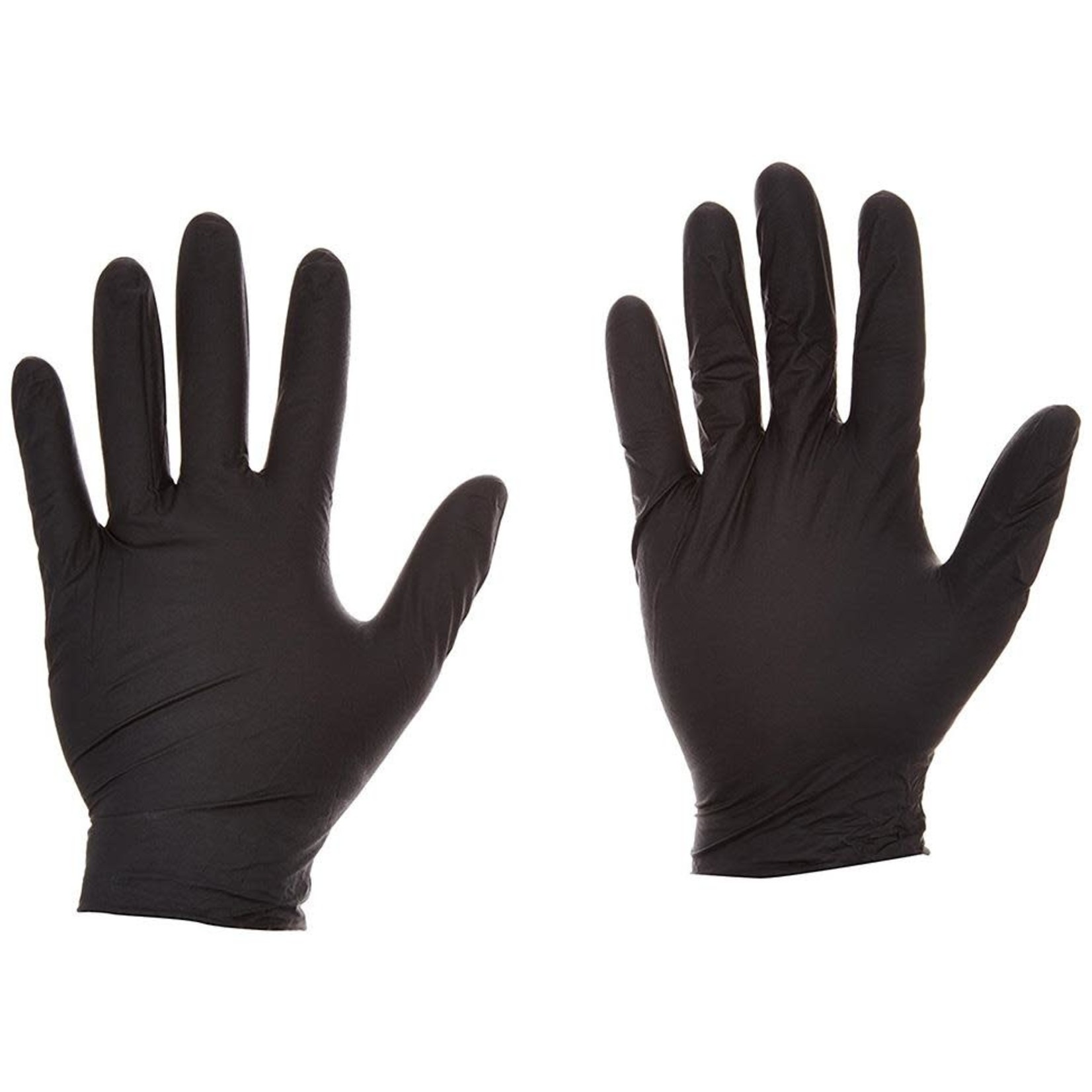 Hand Armor Hand Armor Nitrile 5Mil Powder-Free Gloves Black S