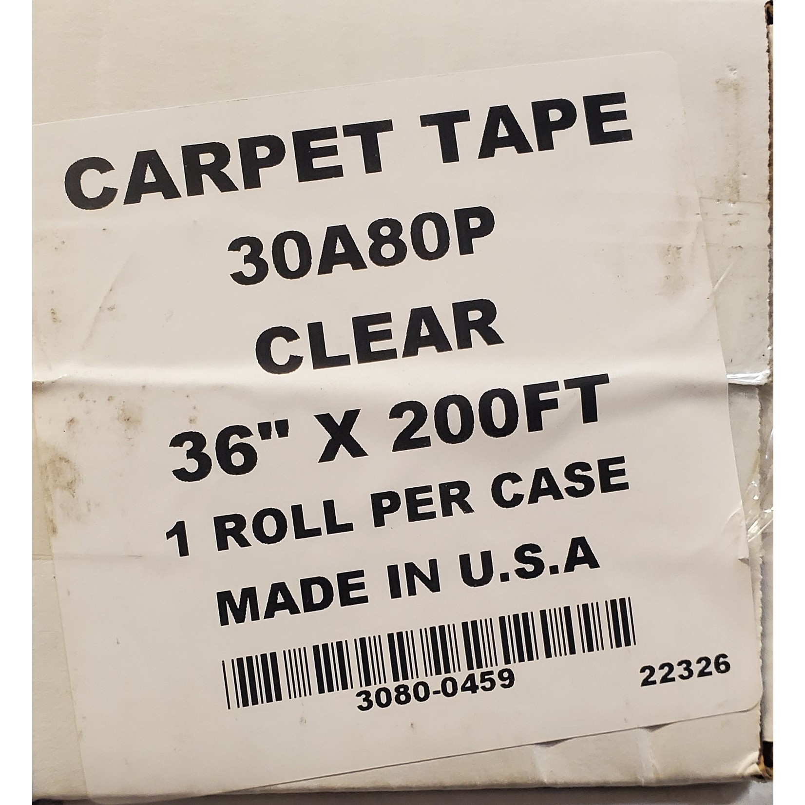 Presto Tape 30A80P 36" x 200' Carpet Tape/Film Premium