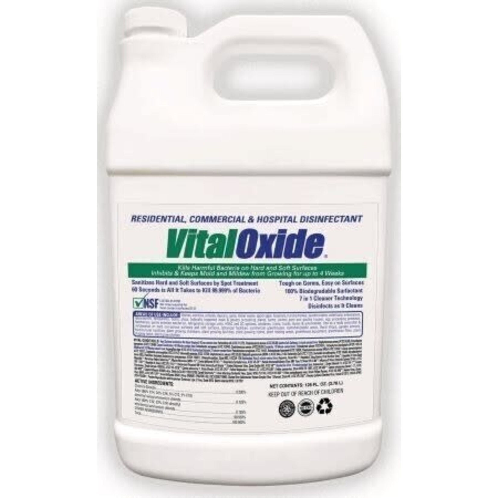 VitalOxide Residential, Commercial, & Hospital Disinfectant - 1 Gal.