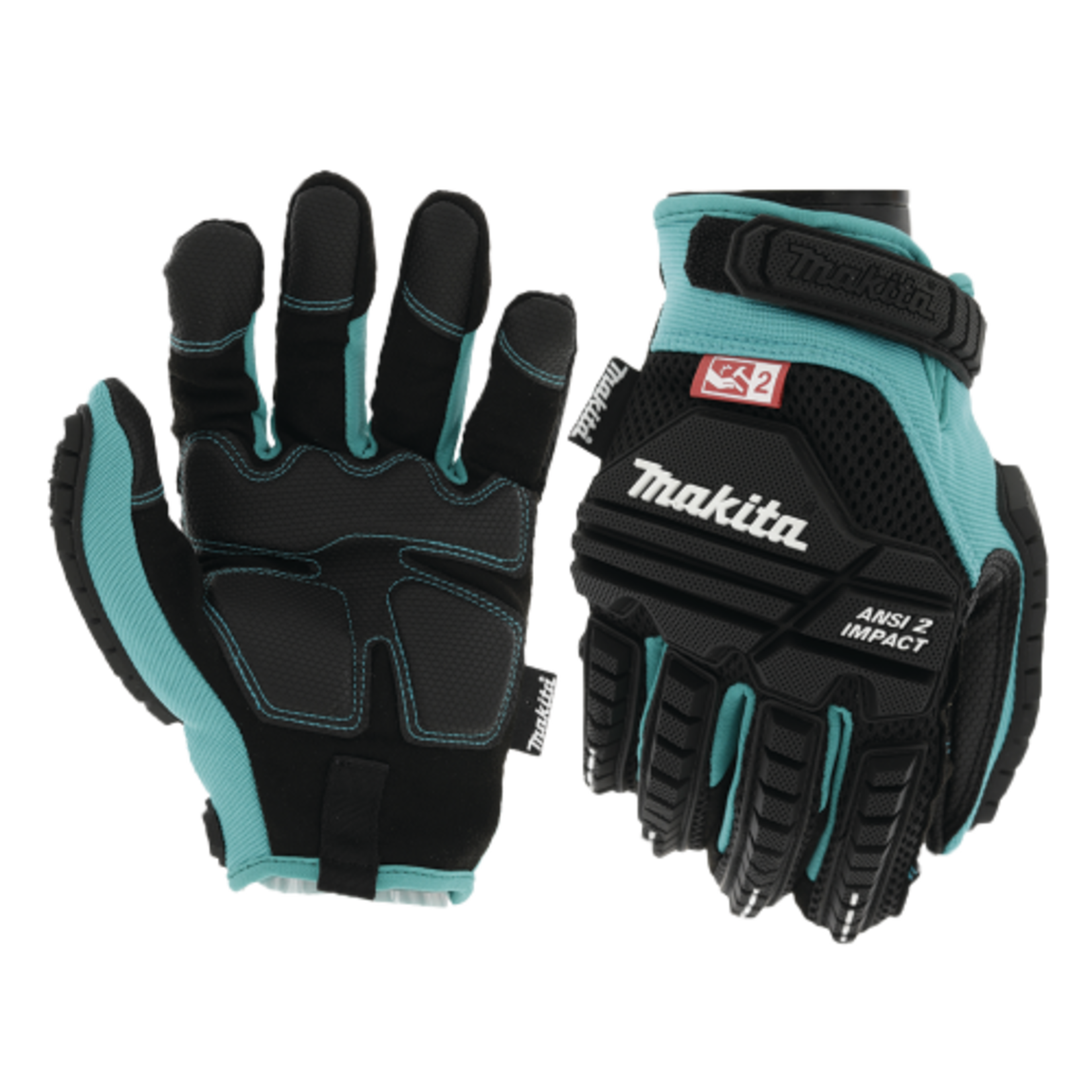 Makita Makita Advanced ANSI 2 Impact‑Rated Demolition Gloves (Large)