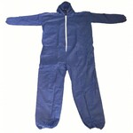 International Enviro Guard Viroguard Blue Coverall w/Hood & Boot 4XL