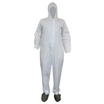 ProWorks ProWorks White Coverall w/Hood & Boot XL