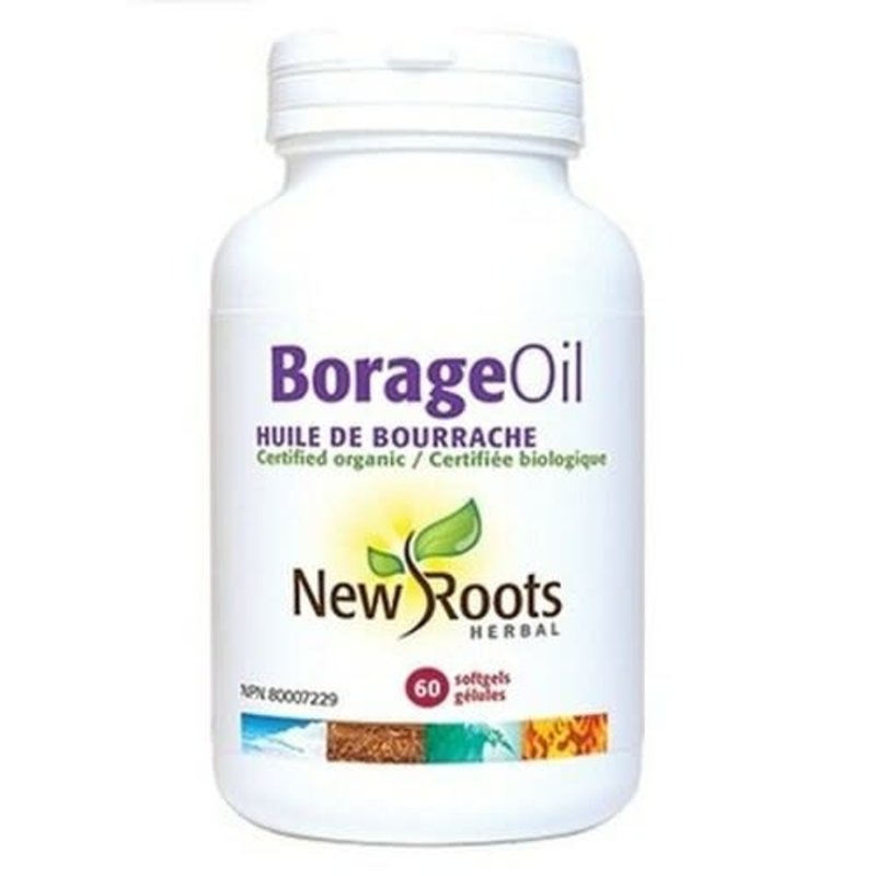 New Roots Herbal Borage Oil 60softgels