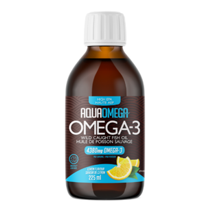 Aqua Omega High EPA 225ml (lemon)