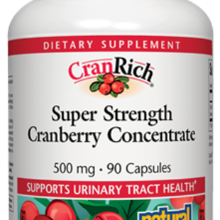 CranRich super strength cranberry concentrate 500mg 90vcaps