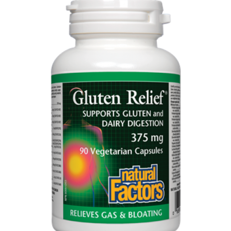 Natural Factors Gluten Relief 90vcaps