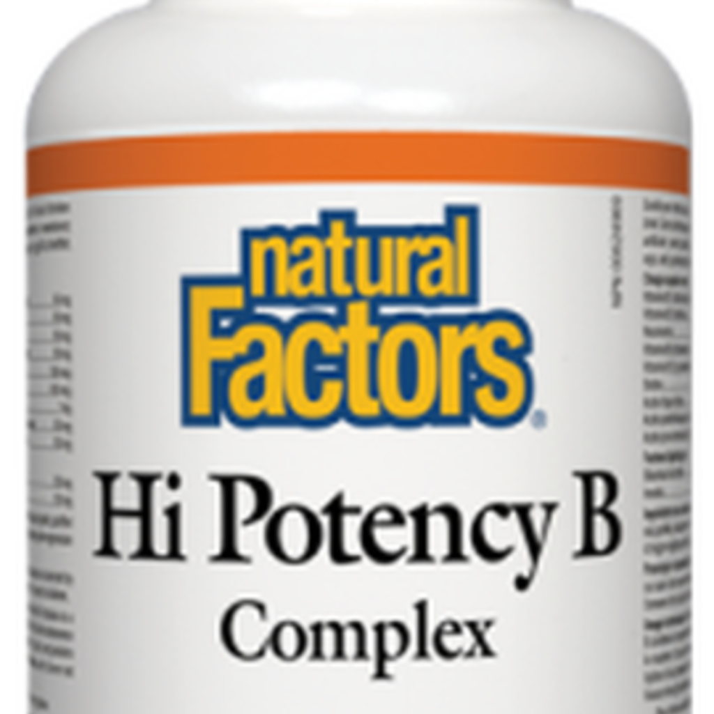 Natural Factors Hi Potency B Complex 90caps