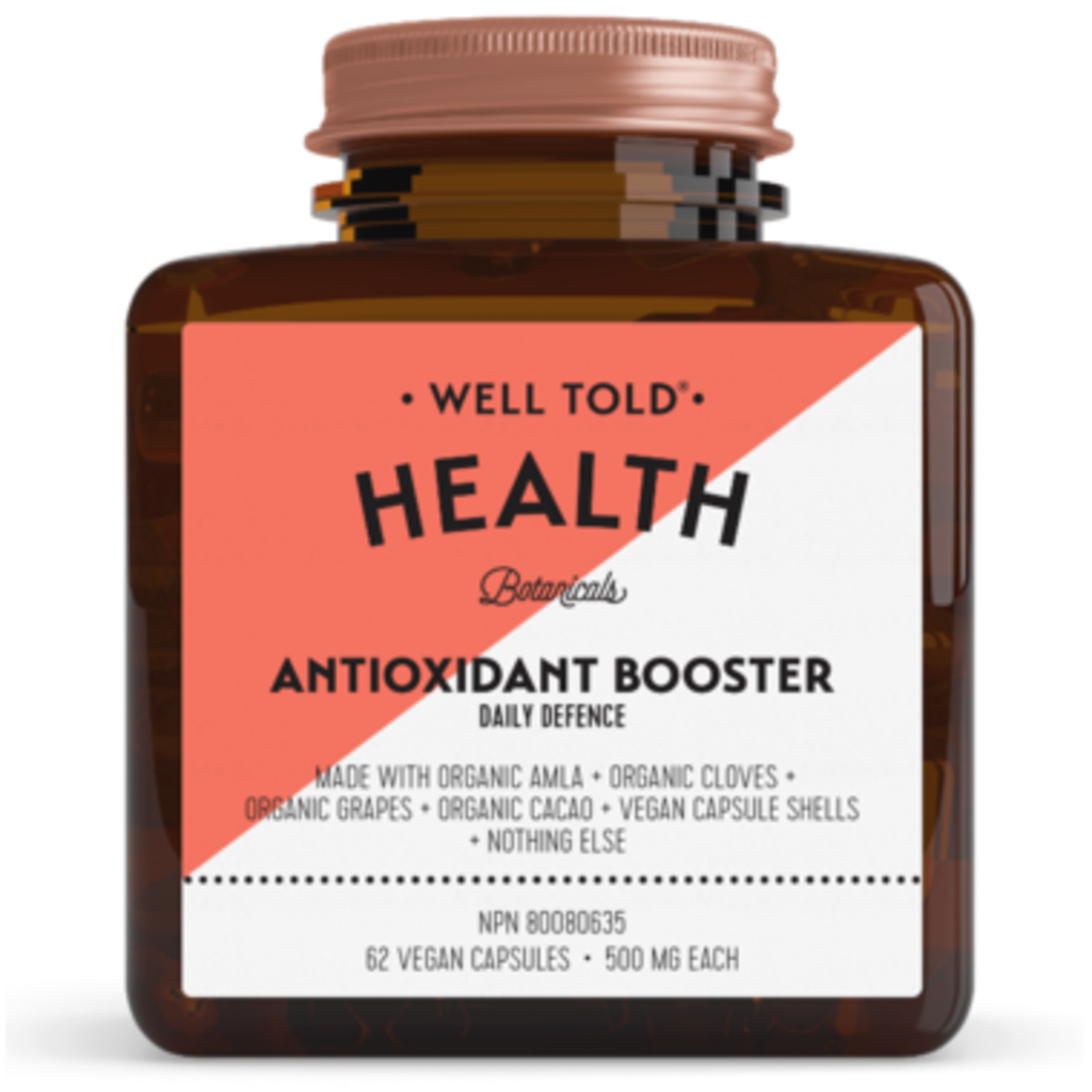 Well Told Health Antioxidant Booster 62vcaps