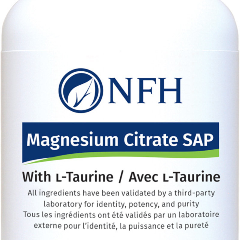 NFH Magnesium Citrate SAP with L-Taurine 90vcaps