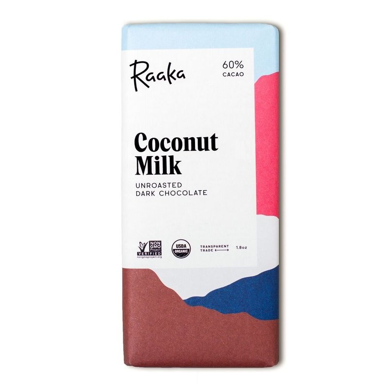 Raaka Coconut Milk unroasted chocolate