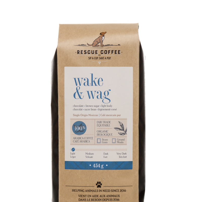 rescue coffee Rescue Coffee | wake & wag (ground)