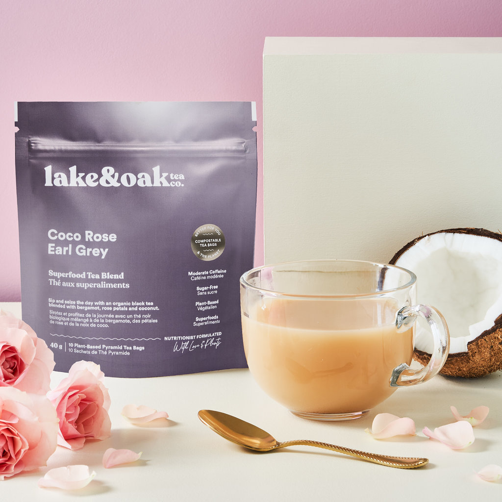 Lake & Oak Lake & Oak | Coco Rose Earl Grey tea bags