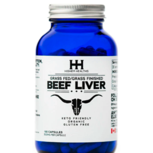 Higher Healths | Grass Fed Beef Liver 180caps