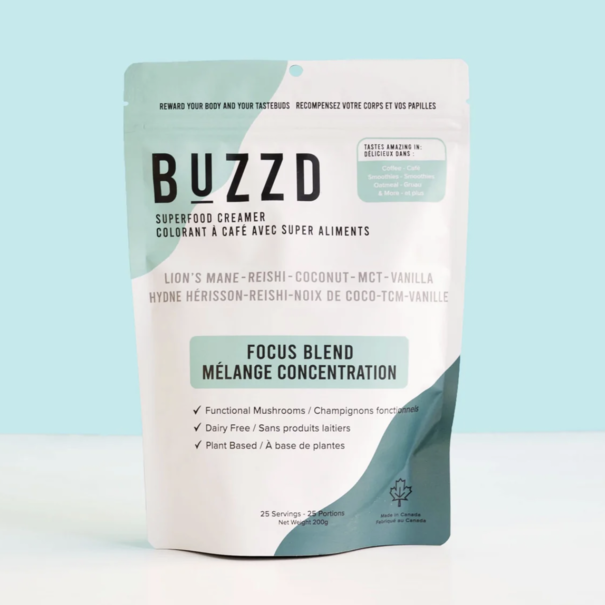 BUZZD Superfood Creamer Focus Blend 25 servings