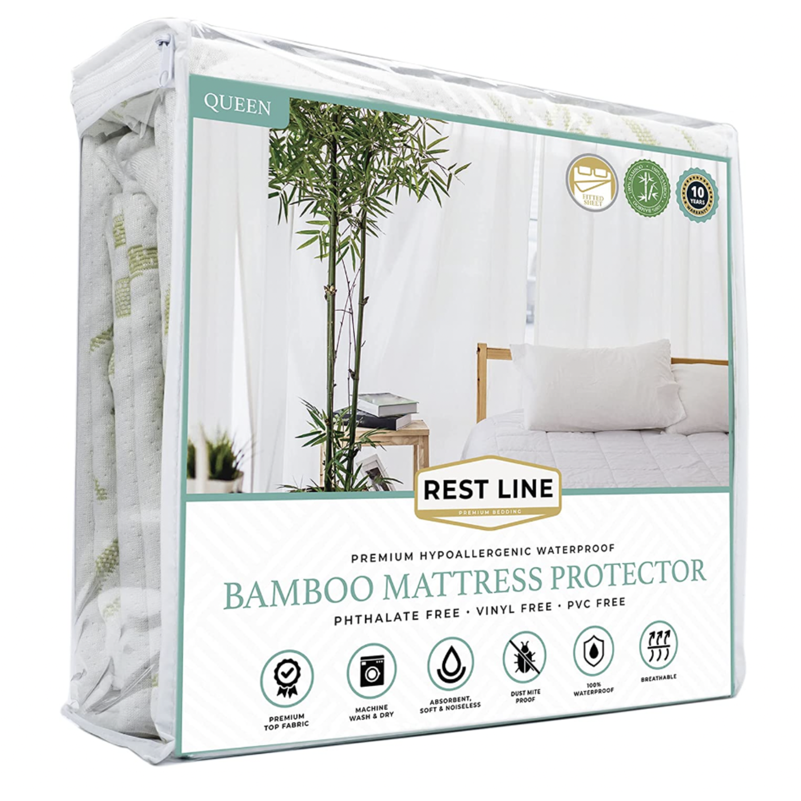 RESTLINE RESTLINE BAMBOO MATTRESS PROTECTOR