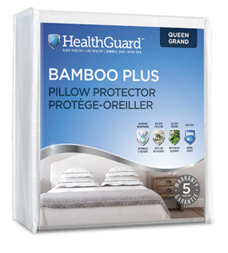 HEALTH GUARD BAMBO PILLOW PROTECTOR Sleep Concept