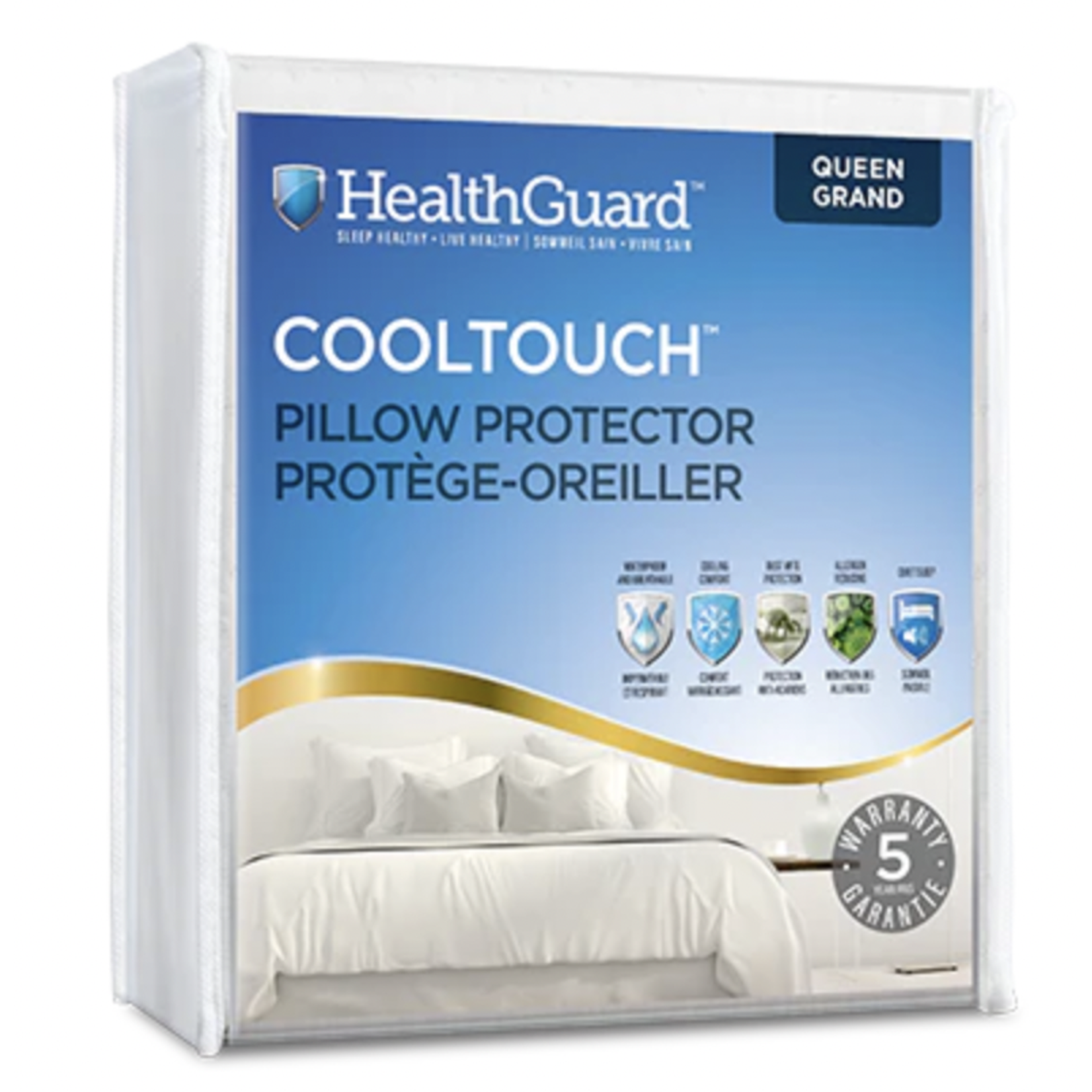 HEALTH GUARD HEALTH GUARD COOL TOUCH PILLOW PROTECTOR