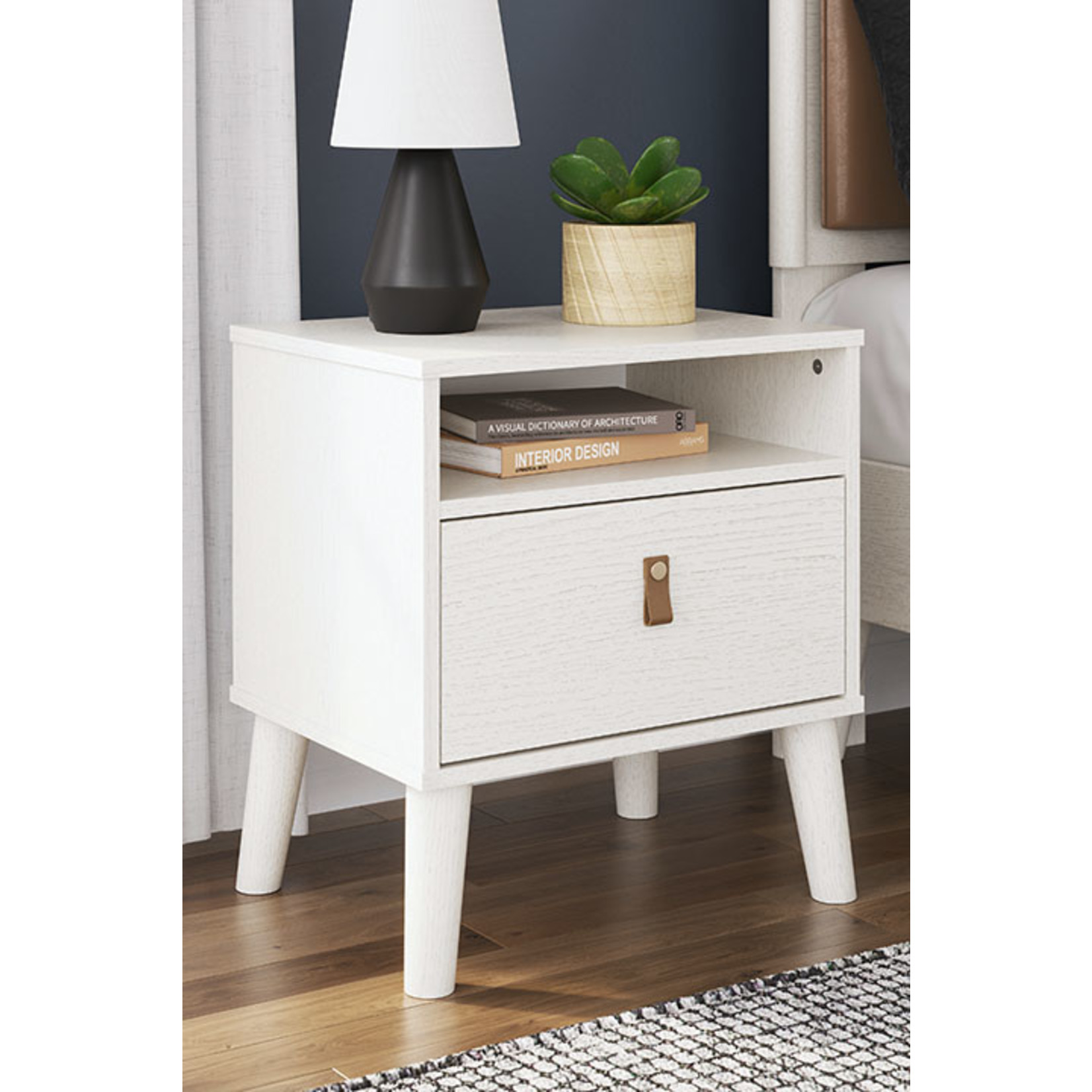 ASHLEY FURNITURE APRILYN WHITE NIGHT STAND BY ASHLEY