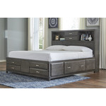 CAITBROOK FULL STORAGE BED WITH 7 DRAWERS BY ASHLEY (3boxes)