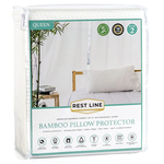 RESTLINE BAMBOO PILLOW PROTECTOR QUEEN 2 PACK