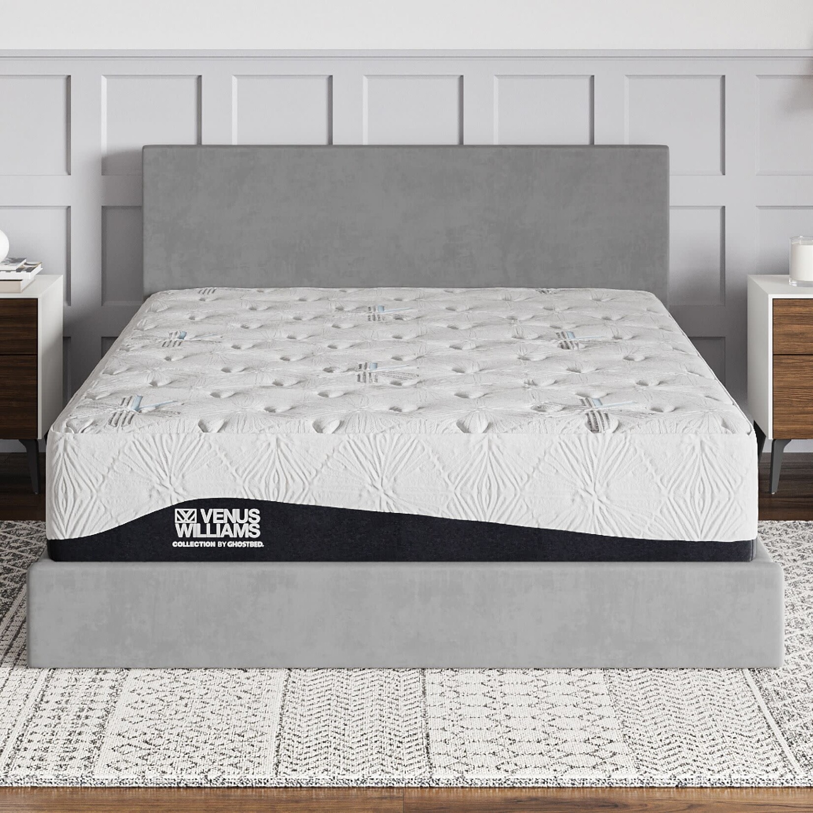 GHOSTBED VENUS WILLIAMS COLLECTION BY GHOSTBED - RALLY HYBRID 13"