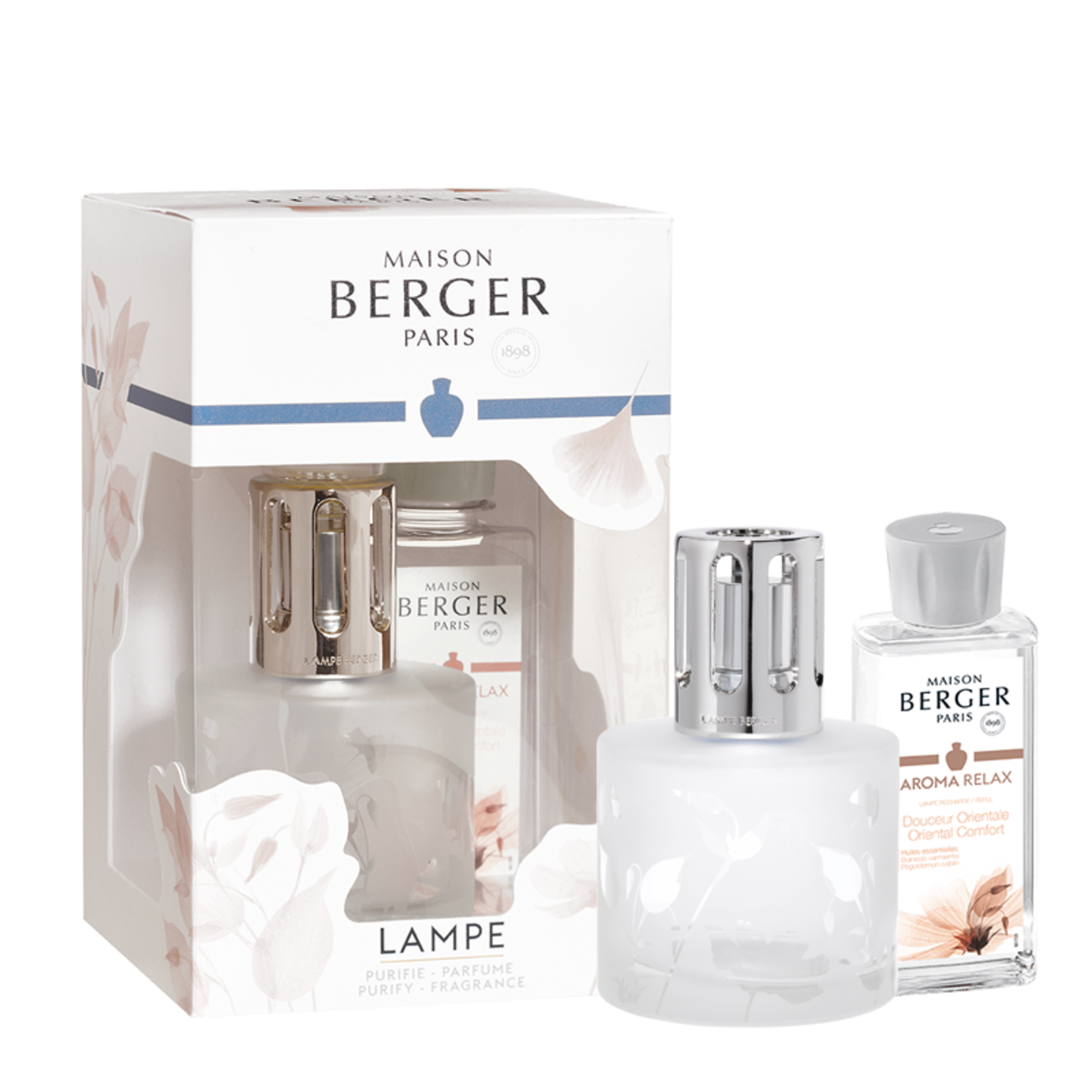 Maison Berger Lampe Berger Aroma Gift Set Essential Lamp Purify Fragrance  New