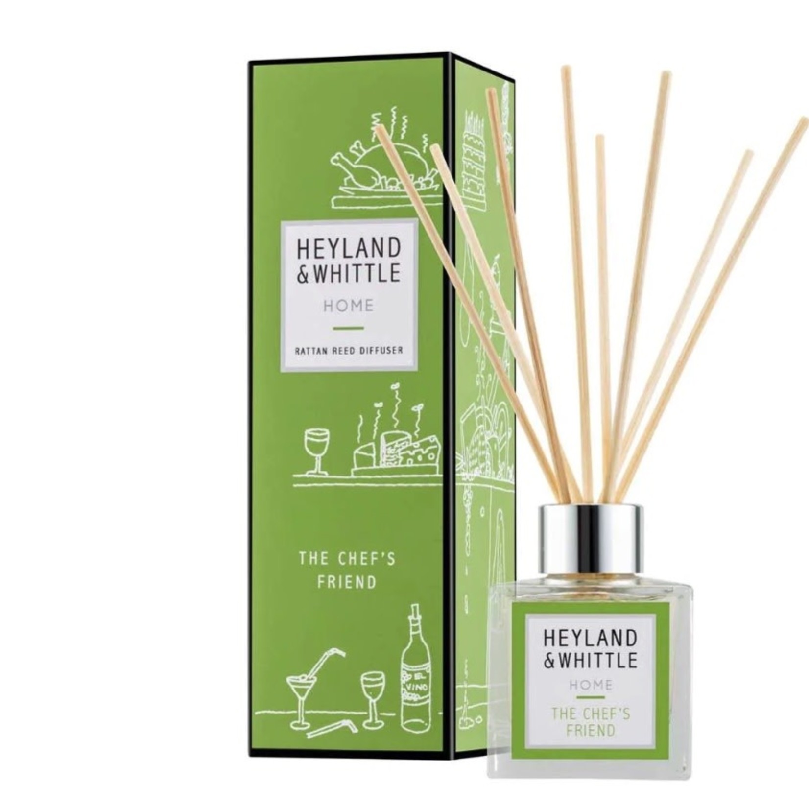 Heyland & Whittle Ltd Heyland & Whittle Ltd Reed Diffuser - 100ml The Chef's Friend