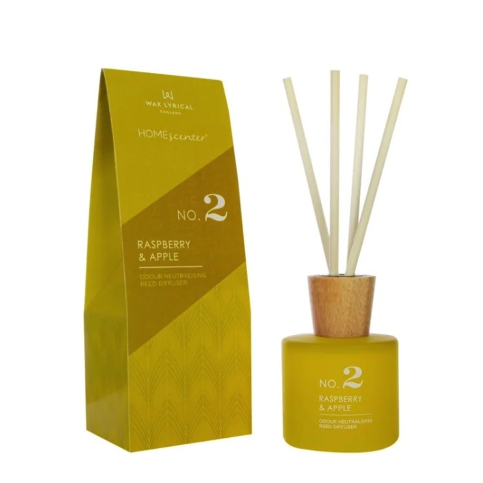 Wax Lyrical Home Scenter Reed Diffuser No. 2 Raspberry & Apple
